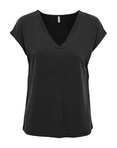 Only - ONLFree Modal T-shirt - Black
